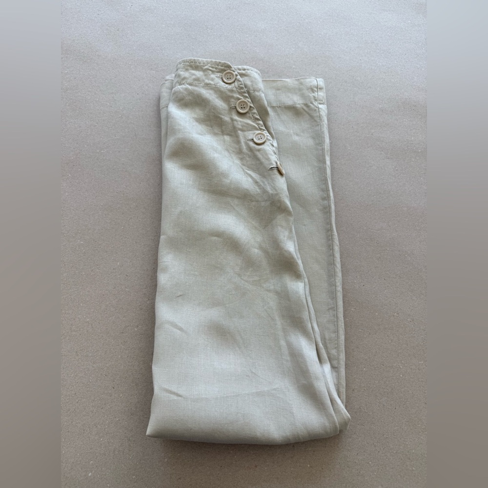 Max Studio — NWOT Maxi Linen Skirt with Button Detailing — Size L - Picture 11 of 11